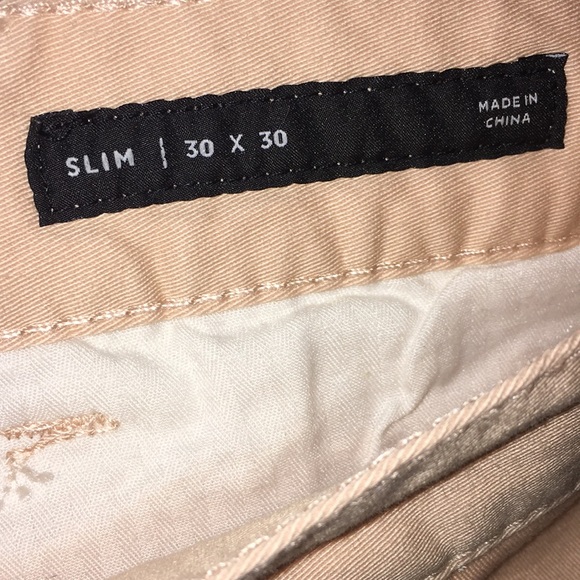 Pink Pacsun Slim 30x30 Chinos - Picture 4 of 5